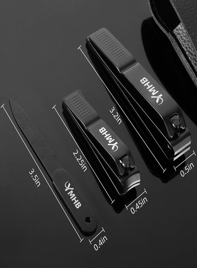 YMHB Nail Clippers Set, Ultra Sharp Toenail Clippers and Fingernail Clipper, Nail File, Nail Cutter, Nail Clippers for Adults Men Women, Gifts for Women Men, Christmas Stocking Stuffers for Adults Men - Image 4