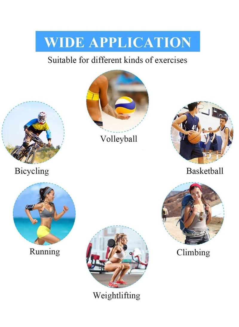 NIBEMINENT Elbow Support Brace, for Tennis and Golfer's Pain Relief, or Men Women, Adjustable Strap Arm Brace with EVA Compression Pad Weightlifting - Image 4