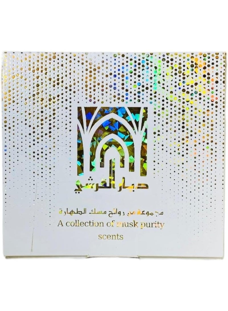 MISK INTIMATE Tahara Al-Qurashi Musk, 3 Pieces, White Musk, Rose Musk, Musk Box - Image 2