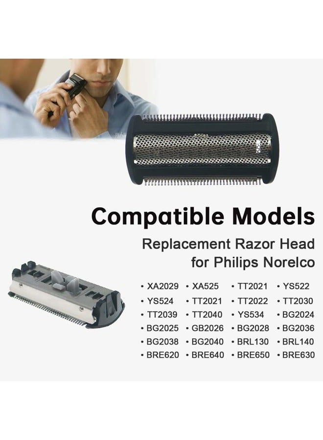 WuYan shaver head with foil compatible with the Philips body room Bg2024 Bg2025 Bg2026 Bg2028 Bg2036 Bg2038 Bg2040 for - Image 5