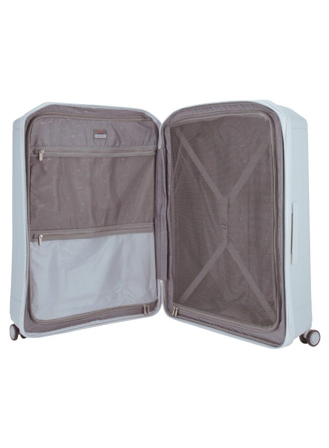 Sonada Unbreakable Luggage Unisex ,Double Zipper ,Expandable, TSA Lock With 4 Double Silent Wheels Set of 4(Silver) - Image 3