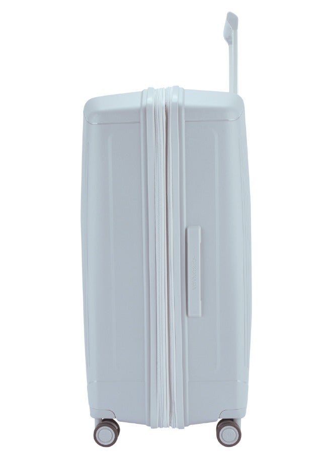 Sonada Unbreakable Luggage Unisex ,Double Zipper ,Expandable, TSA Lock With 4 Double Silent Wheels Set of 4(Silver) - Image 2