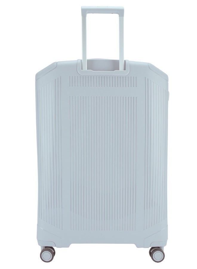 SONADA Sonada Unbreakable Luggage Unisex ,Double Zipper ,Expandable, TSA Lock With 4 Double Silent Wheels Set of 4(Silver)  - Image 3