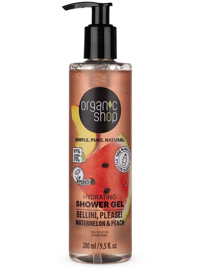 OS Hydrating Shower Gel Bellini, please! Watermelon & Peach  280 ml - pzsku/ZAB183678AA9D458CA6FFZ/45/_/1729674173/eda1c1a8-bb33-4856-9ef6-318a7824dd22