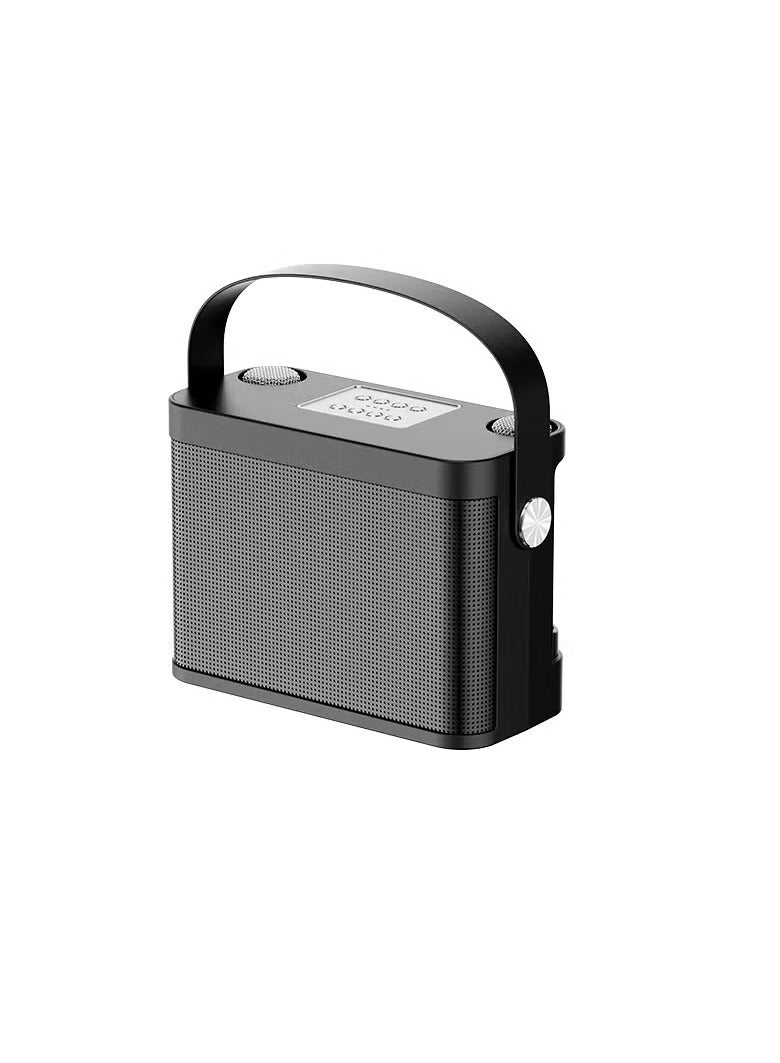 SU.YOSD YS-219 Karaoke Machine with 2 Wireless Microphones, Portable Bluetooth Speaker, LED Lights, FM Radio, Rechargeable Battery for Home, Parties & Travel – Perfect for Singing, Music, and Entertainment. - Image 3