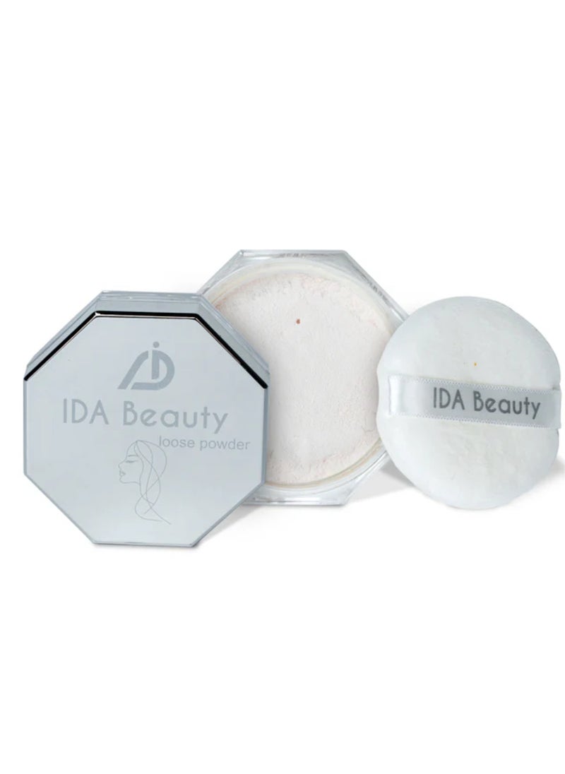 IDA Beauty Weightless Loose Setting Powder | Long-Lasting, Oil-Absorbing, Flawless Matte Finish  - Image 1