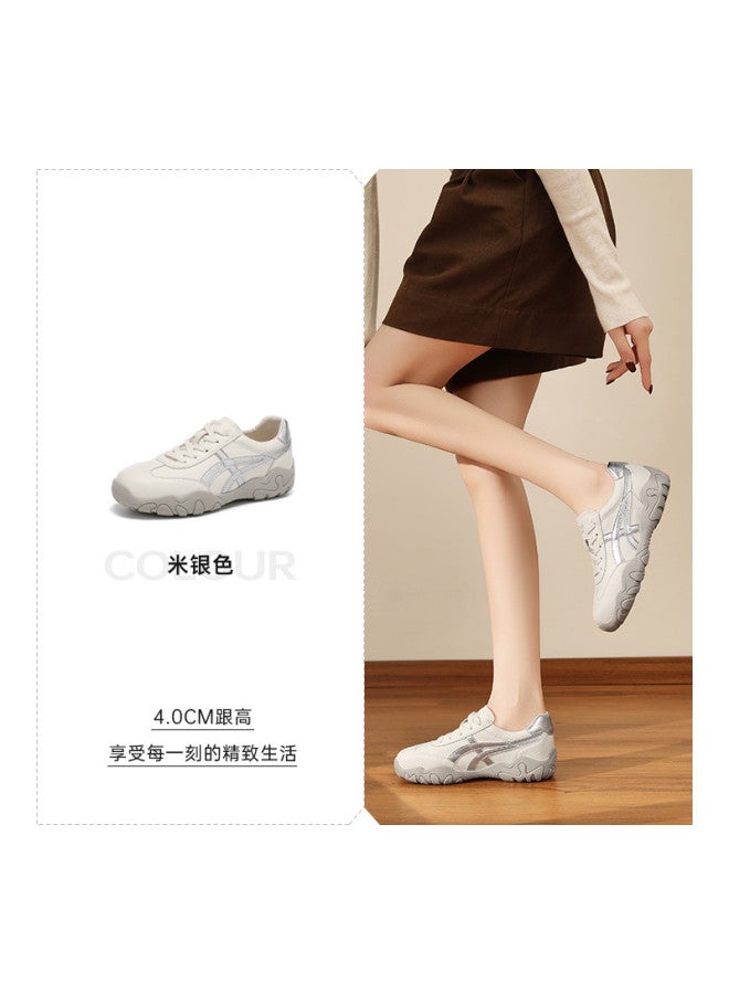 15MINS Belle International's D-91 Training Shoes 2026 Spring Platform Sneakers Thick Sole Height-increasing Casual Sports Women's Shoes - Image 2