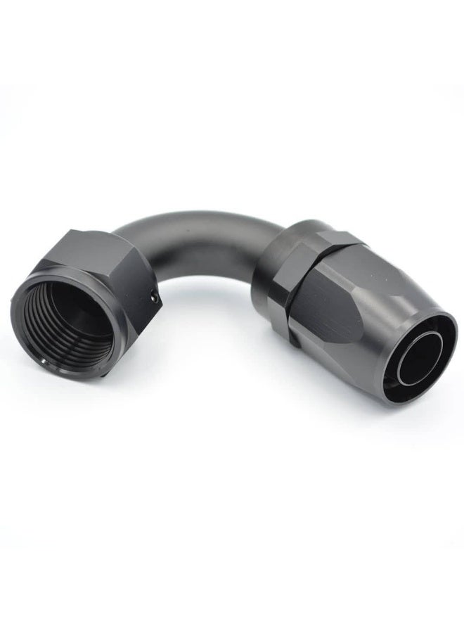 Swivel hose end fitting 90 degree