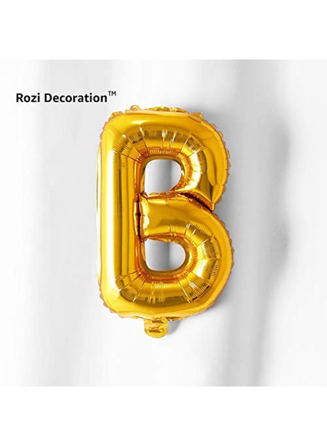 NIBEMINENT Letter B Foil Balloon - Image 2