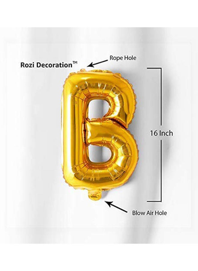 NIBEMINENT Letter B Foil Balloon - Image 3