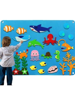 MIXDE Children's Teaching Felt Board ,Learning Natural Insect 3D Felt ...