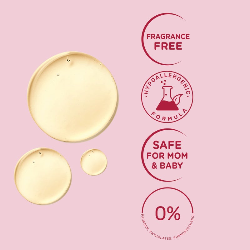 Mustela زيت علامات التمدد من موستيلا للحمل - زيت تدليك للبطن للعناية بالبشرة الطبيعية أثناء الحمل مع فيتامين E، الأفوكادو، الماراكوجا وزيت عباد الشمس - معتمد من EWG وخالي من العطور - 3.55 أونصة سائلة - Image 3