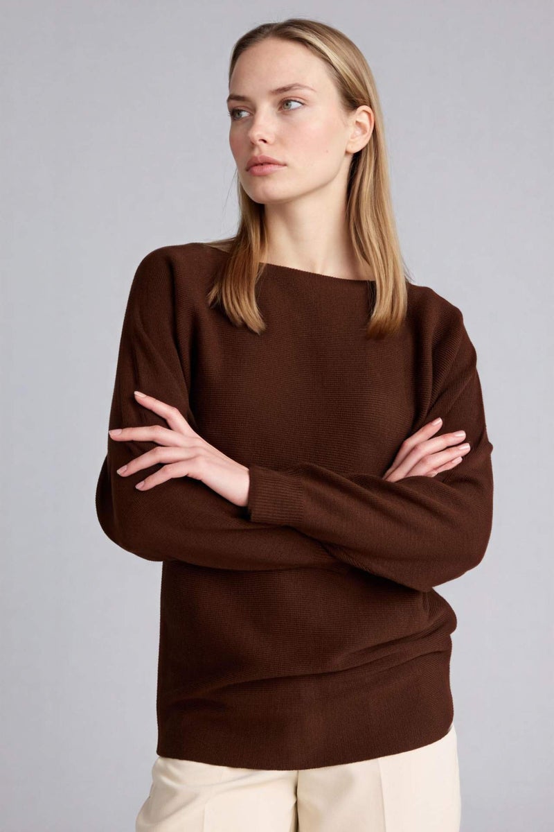 DeFacto Boat Collar Knitwear Pullover - Image 3
