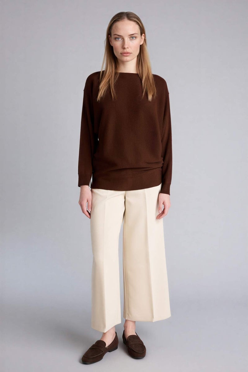 DeFacto Boat Collar Knitwear Pullover - Image 2