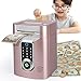Refasy Touchscreen Piggy Bank ATM Bank Toy for Kids Age 312 Electronic Money Bank Coin Bank with Music Kids Safe Birthday Xmas Gifts Toys for 3 4 5 6 7 8 9 10 11 12 Year Old Boys Girls Rose Gold - Image 3