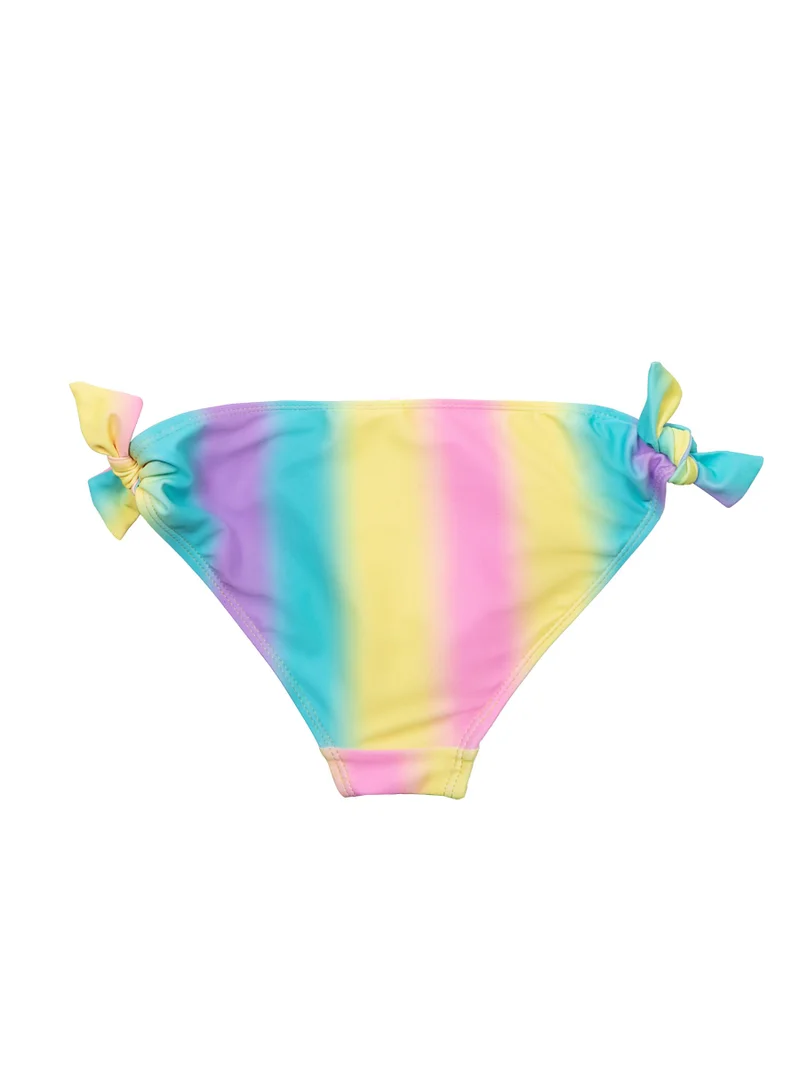MINOTI Girls Bikini Set with Ruffle Top and Allover Print