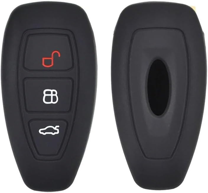 QASULER Silicone Key Case Cover for Ford Key Fob - Image 3
