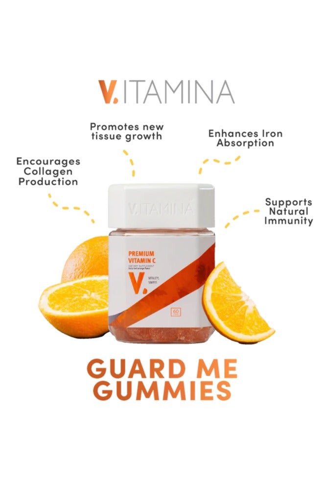Vitamina Vitamin C – 60 Gummies, Daily Immune & Antioxidant Support - Image 2