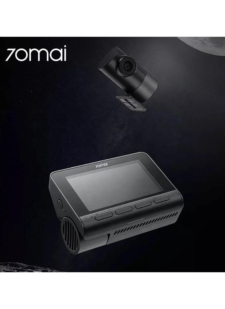 70mai - 70mai 4K Dash Cam A800S, Front and Rear, Super Night Vision with Sony IMX415, 3'' IPS LCD, Built in GPS, Parking Mode, ADAS, Loop Recording, iOS/Android App Control - Image 1