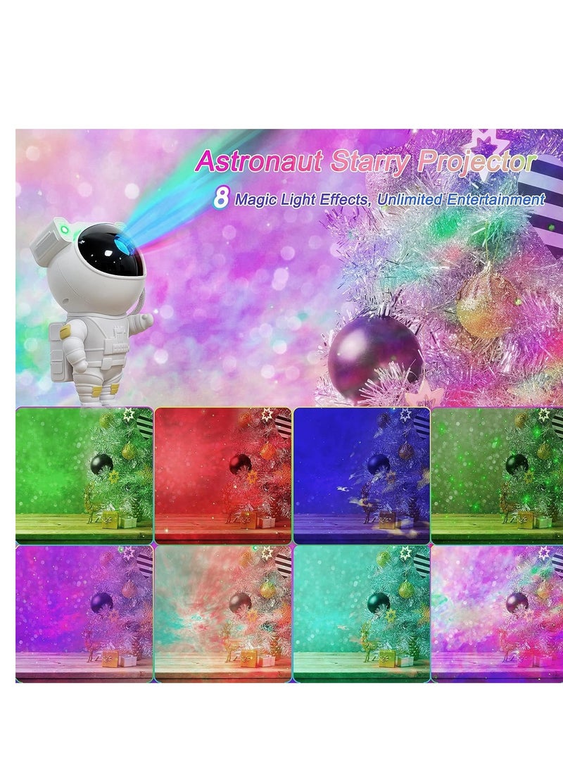 Space Buddy Projector, Astronaut Light Projector, Star Galaxy Night Lights, Nebula Galaxy with Timer and Remote, Kids Gaming Room Bedroom Decor, Christmas, Great Gift for Kids. - Image 4