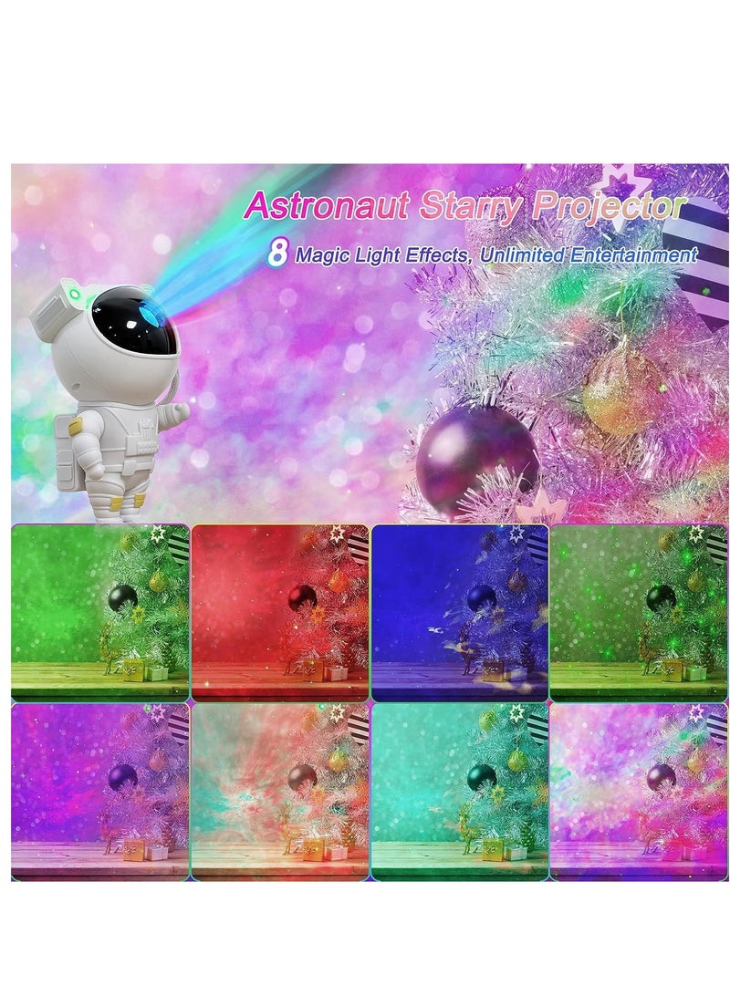 Space Buddy Projector, Astronaut Light Projector, Star Galaxy Night Lights, Nebula Galaxy with Timer and Remote, Kids Gaming Room Bedroom Decor, Christmas, Great Gift for Kids. - Image 3