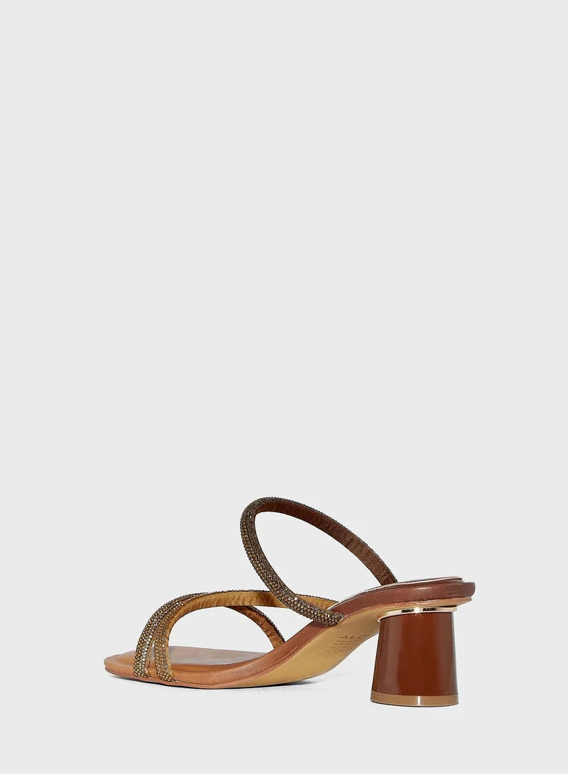 ALDO Edawen Diamante Block Heel