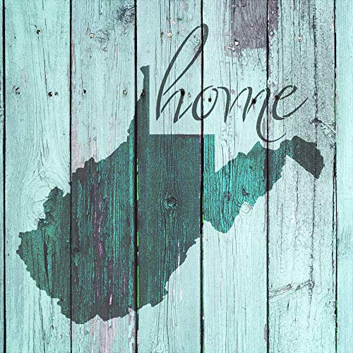 Studio R 12 Studio R 12 Home - West Virginia - State Stencil - 2 Part by StudioR12 | Reusable Mylar Template | Use to Paint Wood Signs - Pallets - Pillows - T-Shirts - DIY Home Decor - Select Size (13" x 13") - Image 3