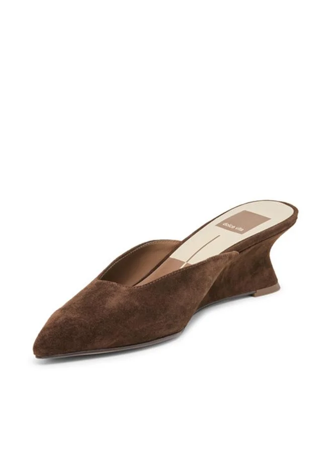 Steve Madden  Camy Dark Brown Women's Wedge Sandals for Women | Best Price UAE