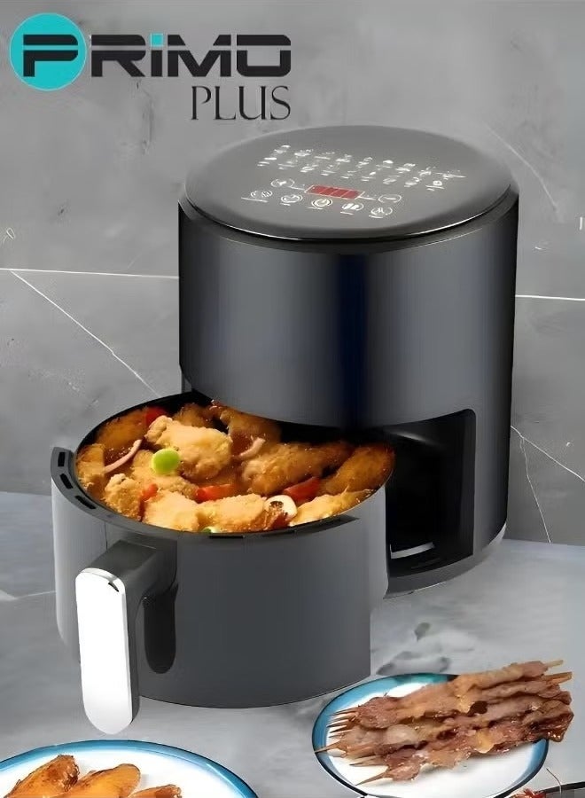 PRIMO PLUS Healthy Air Fryer Without Oil For Fry/Grill/Bake/Roast Capacity 4 Liters Power 2400 Watts - Black Color - Image 3