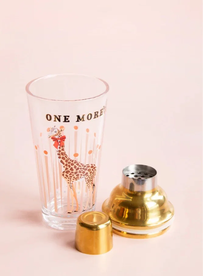 YVONNE ELLEN Giraffe Cocktail Shaker