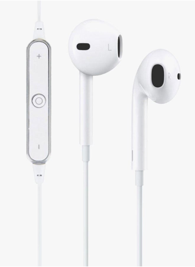 NIBEMINENT Wireless Bluetooth In-Ear Headphone For Apple iPhone White  - Image 2