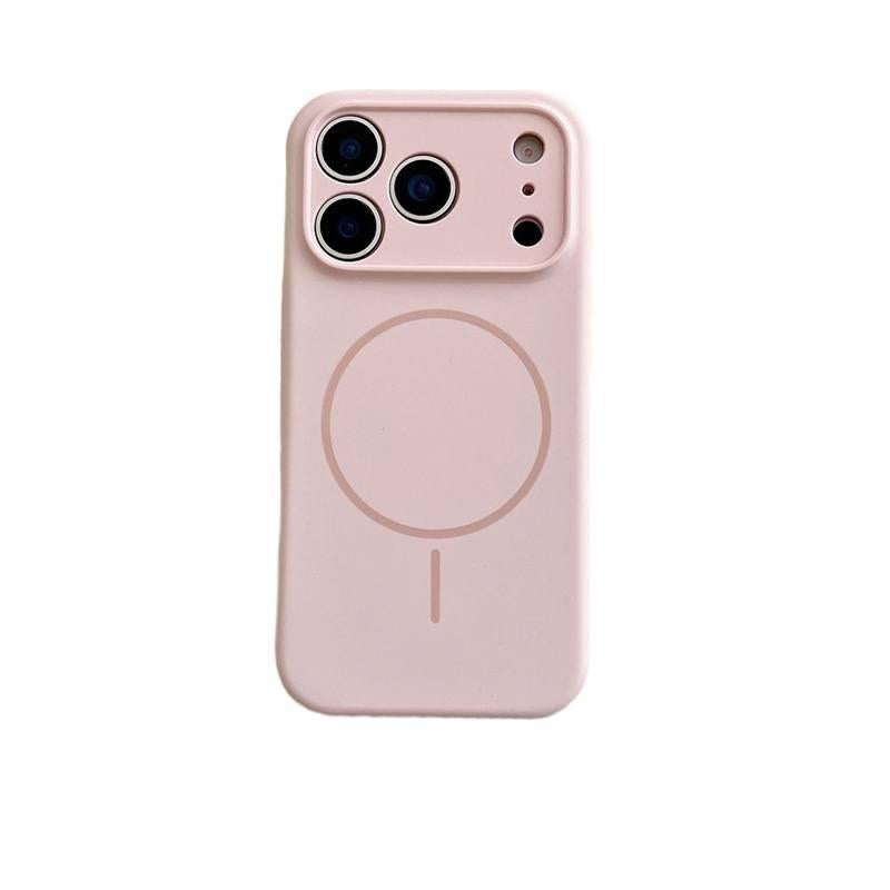 غطاء MagSafe بسيليكون لـ iPhone 17 / 17 Air / 17 Pro / 17 Pro Max مع مغناطيس قوي وتغطية كاملة مع قبضة مضادة للانزلاق مع مقاوم للخدش باللون Antique White مضاد للانزلاق مغناطيسي من. - Image 1