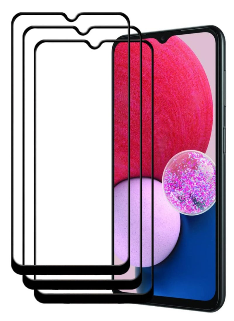 ACLIX 3 Pieces Antistatic ESD Dustproof Premium Quality High Definition Tempered Glass Screen Protector Designed For Samsung Galaxy A13 - Image 1