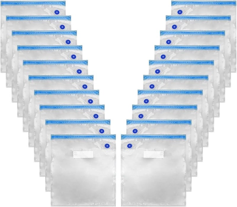 Moisture Proof Vacuum Storage Bags For 3D Printer Filament 30X34 Cm 20 Pack - Image 2