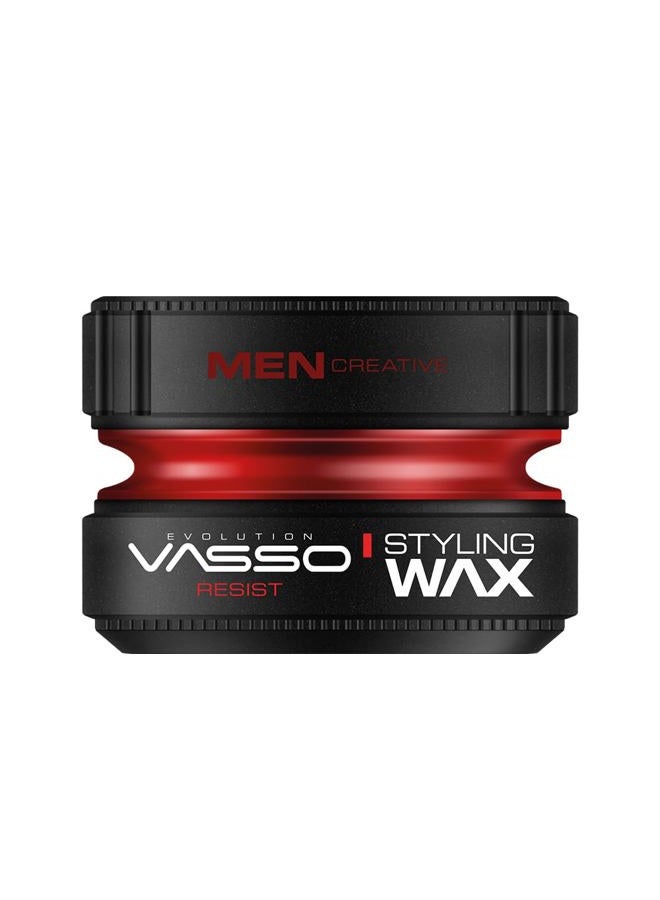 Vasso Pro-Aqua Resist Hair Styling Water Based Gel Wax, Red, 1 Count - Image 1
