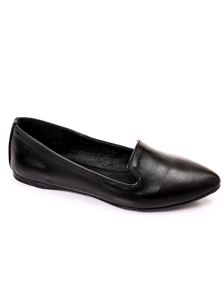 Mr.joe Espadrilles Toecap Slip On Leather Flats For Women  - Image 4
