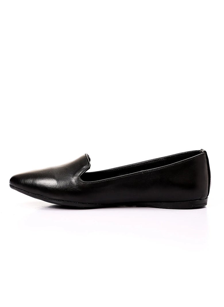 Mr.joe Espadrilles Toecap Slip On Leather Flats For Women  - Image 3