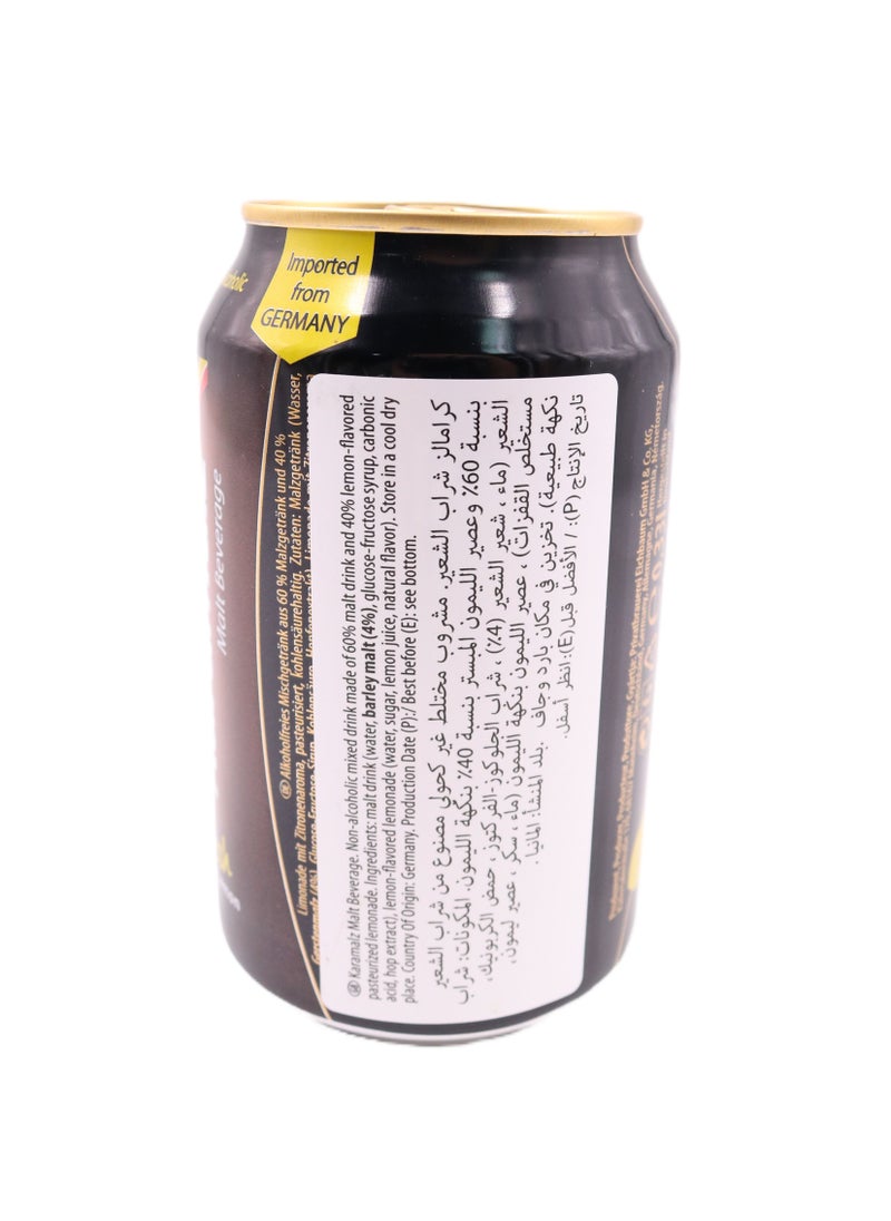 Karamalz - Non-Alcoholic Malt Beverage Fresh Lemon Flavor 330ml, 581kJl 139 kcal 7% - Image 1