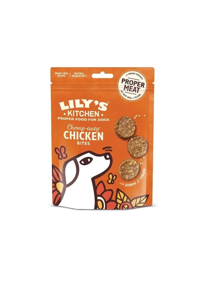 Lily's Lily's Kitchen Chomp-Away Chicken Bites Dog Treats - Image 3