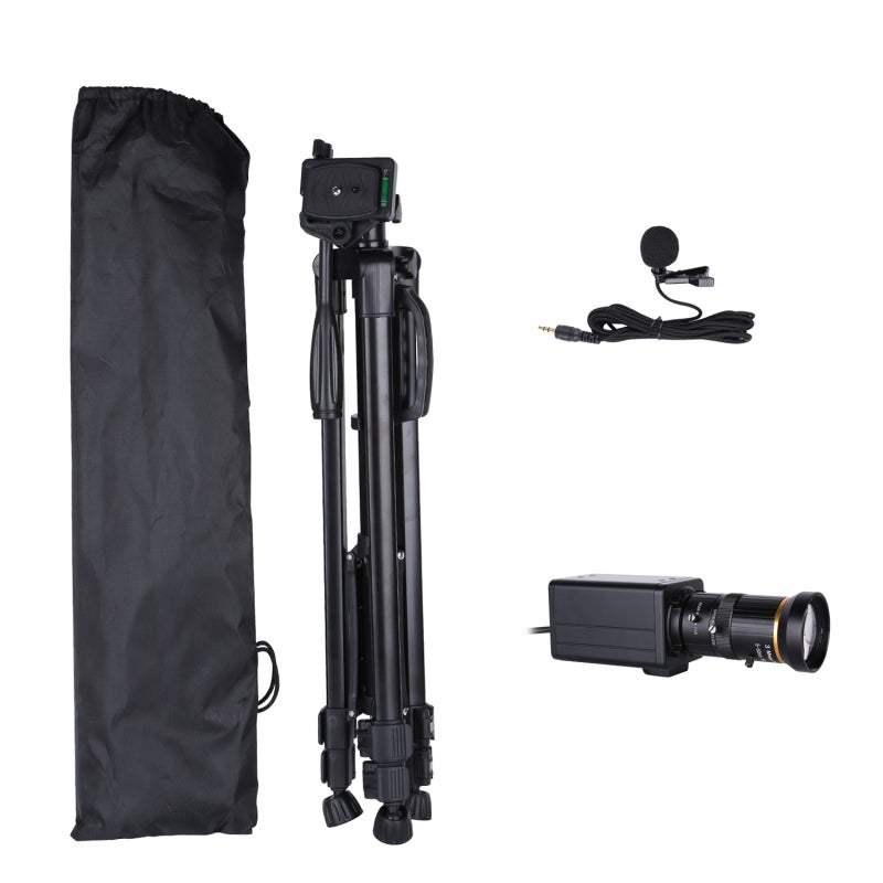 4K HD Camera Computer Camera Webcam 8 Megapixels 10X Optical Zoom 60 Degree Wide Angle Manual Focus Auto Exposure Compensation with Microphone Tripod USB Plug& Play for Video Conference Online Teaching Chatting Live Webcasting - Image 4