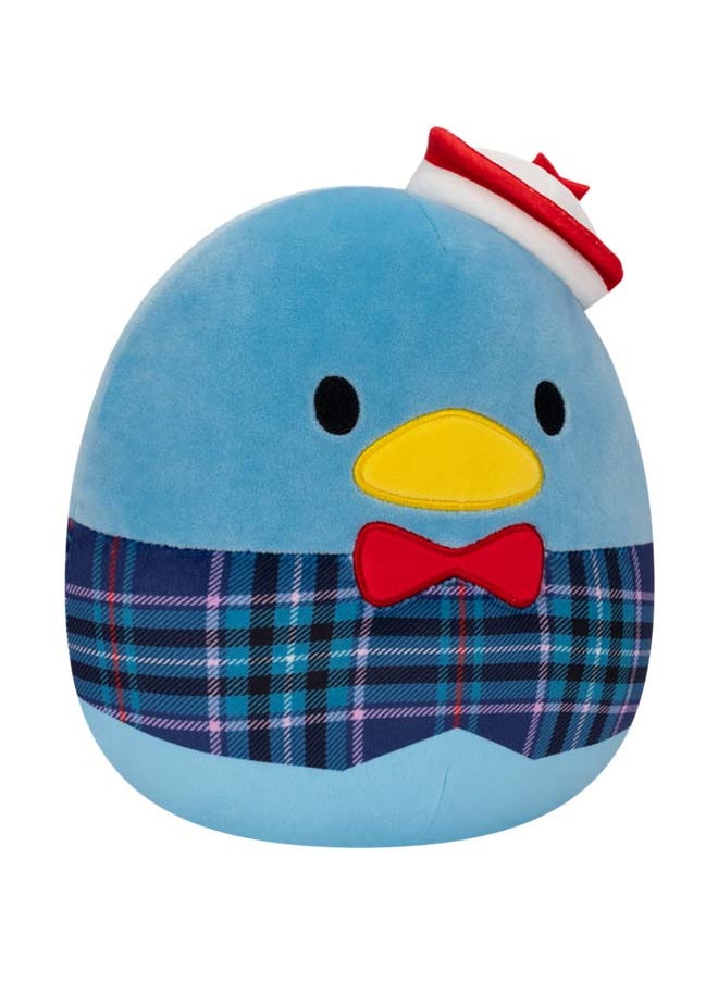 Squishmallows - 8 inch Sanrio Blue Plaid Tuxedo Sam , Officially Licensed Kellytoy Plush Toy, Colorful Soft Toy, Gift for Kids, Girls & Boys Washable Squishy Stuff Toy Multicolor All Age - Image 1
