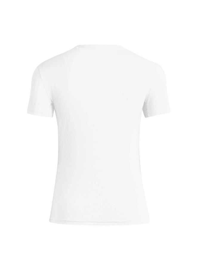 Adidas - Adidas Adizero E Tee White Running T-Shirts For Women 2Xs - Image 1