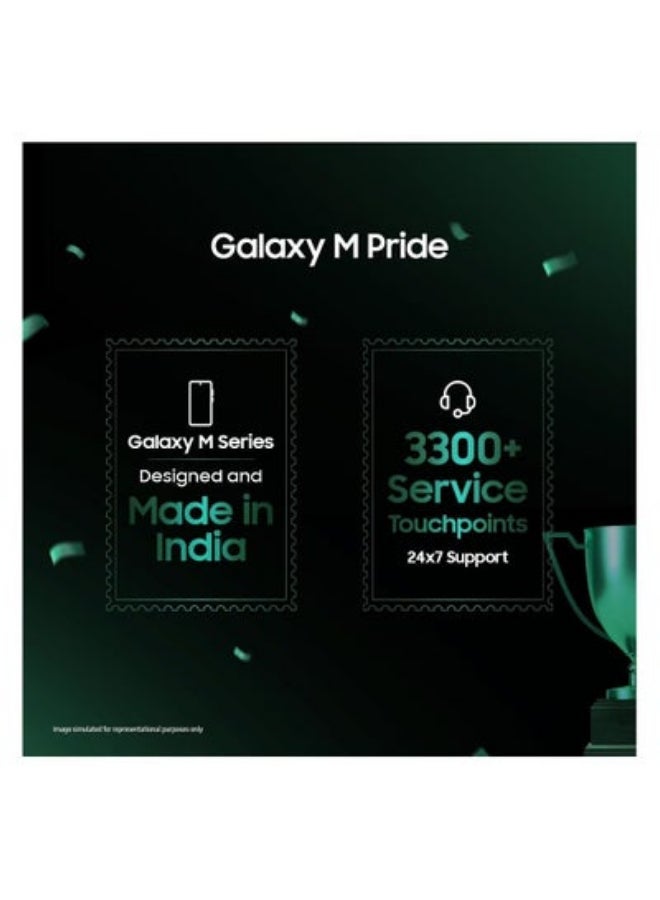 Samsung Galaxy M07 (Black, 4GB RAM, 64GB Storage) | MediaTek Helio G99 | IP54 Rating | 50MP Auto Focus Camera | 7.6mm Slim | 5000mAh Battery| 25W Fast Charging | 6 Gen of OS Upgrades | Without Charger - Image 2