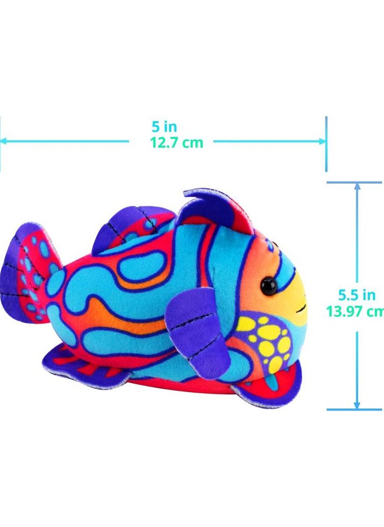 Zozoo Fish Tank Bubble Ball and Surfboard with Mandarin Fish  - Image 2