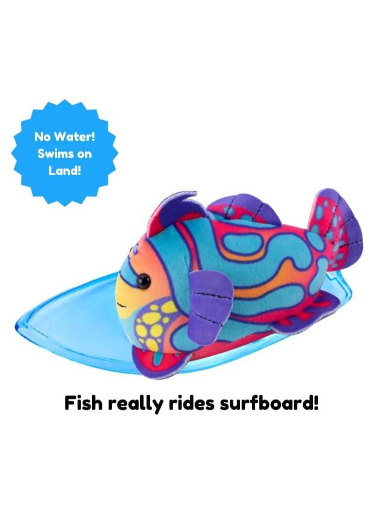 Zozoo Fish Tank Bubble Ball and Surfboard with Mandarin Fish  - Image 1