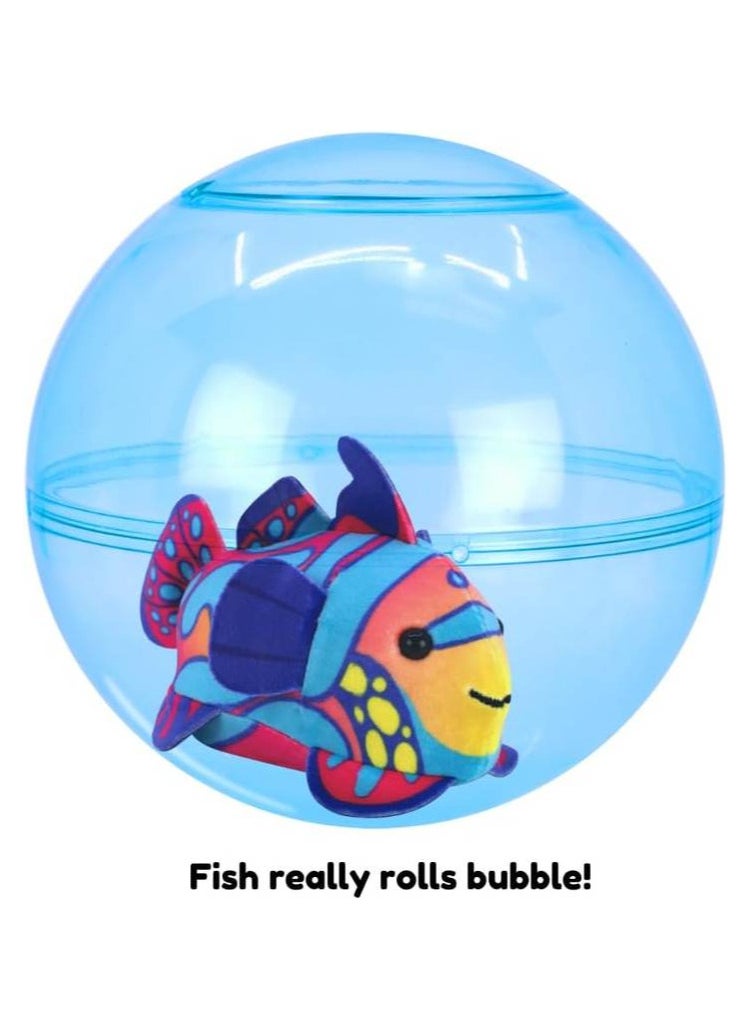 Zozoo Fish Tank Bubble Ball and Surfboard with Mandarin Fish  - Image 3