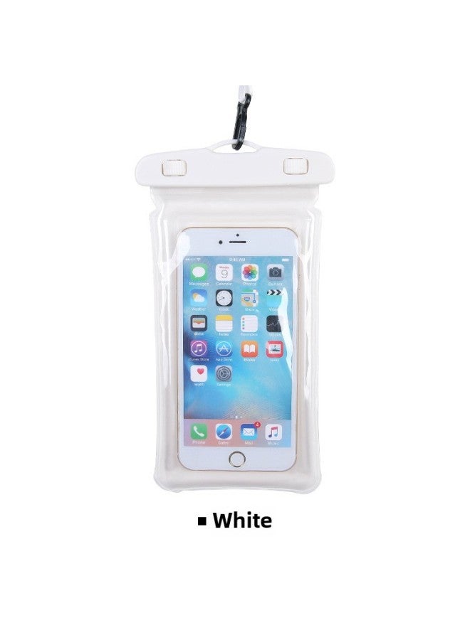 general PVC Mobile Phone Waterproof Bag Drifting Swimming Mobile Phone Bag Waterproof Underwater Photo Airbag Mobile Phone Waterproof Bag Wholesale-Color:White 】 - Image 1