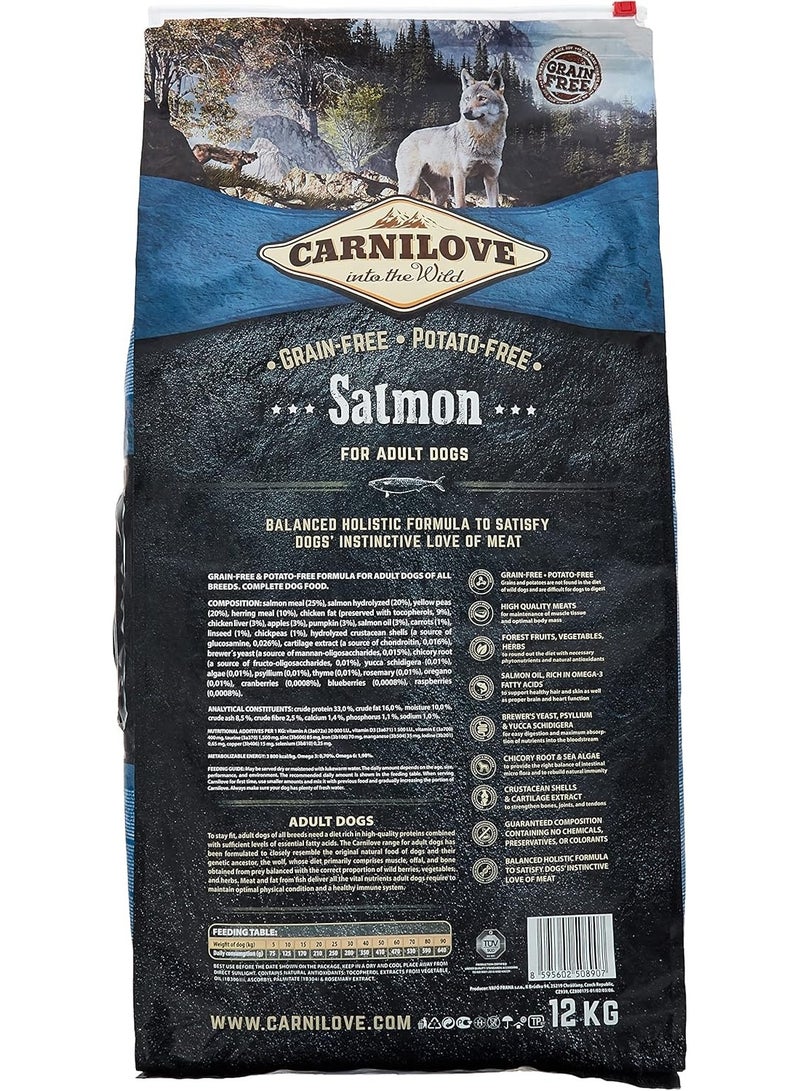CARNILOVE Salmon for Adult Dogs 12kg - Image 4