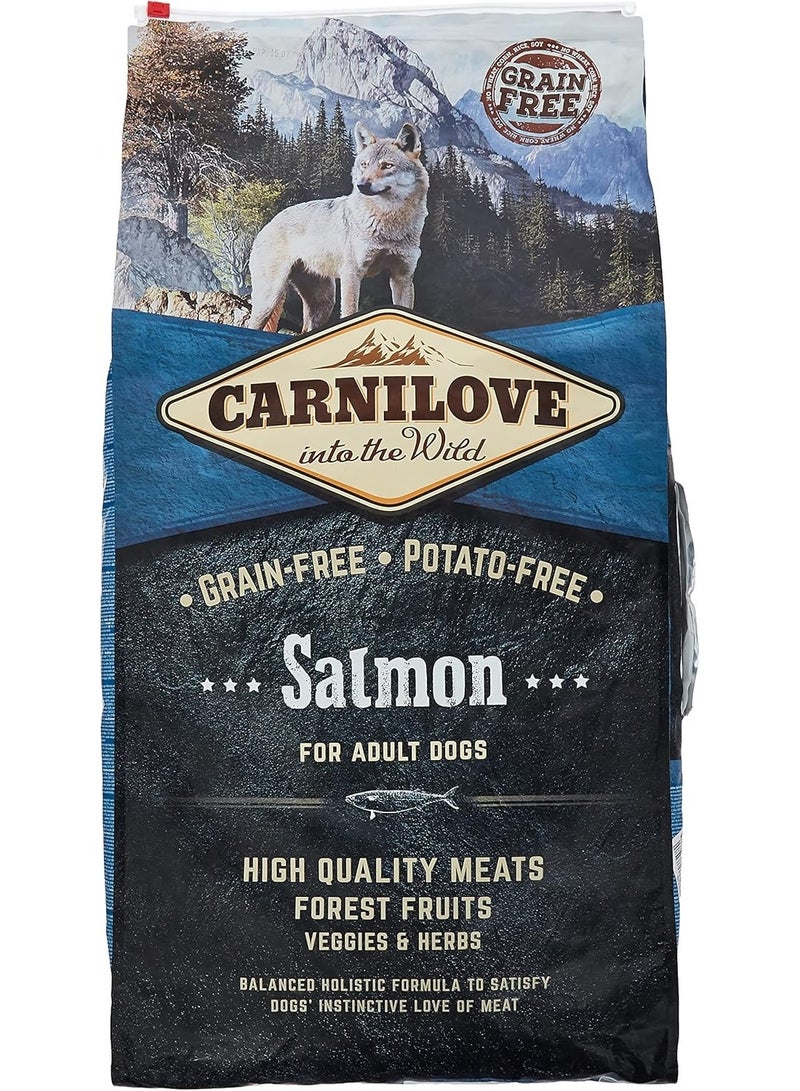 CARNILOVE Salmon for Adult Dogs 12kg - Image 2