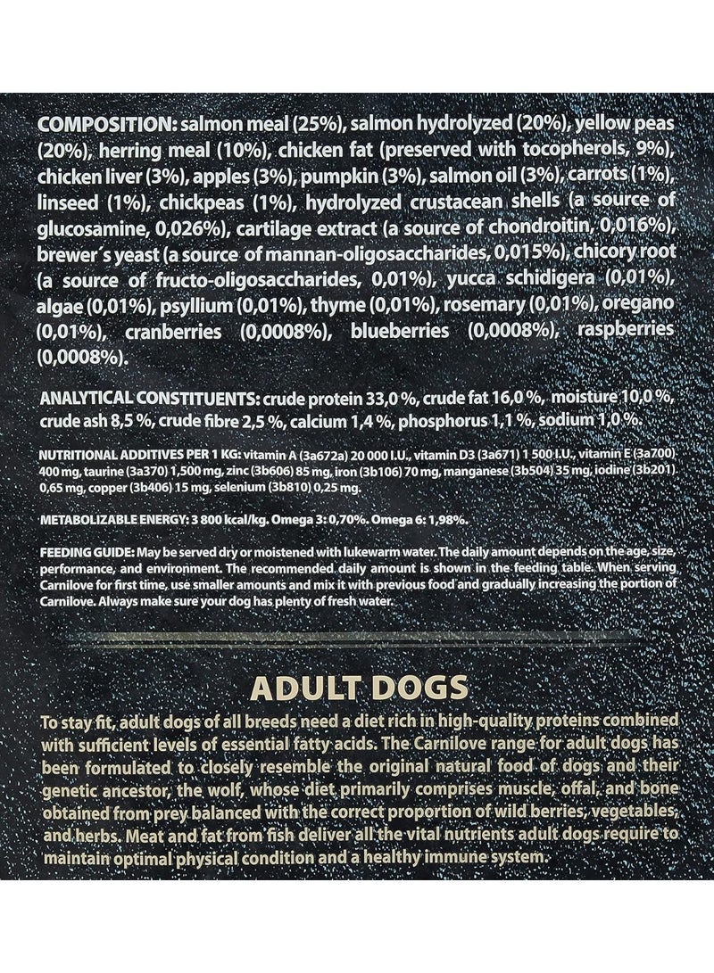 CARNILOVE Salmon for Adult Dogs 12kg - Image 3